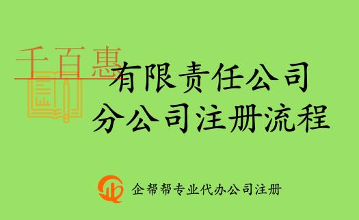 北京有限責(zé)任公司分公司注冊(cè)登記辦事流程